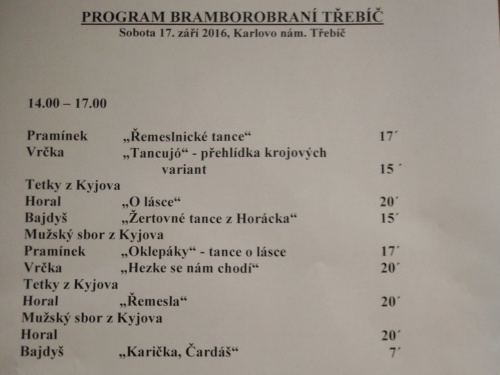 Program Bramborobran