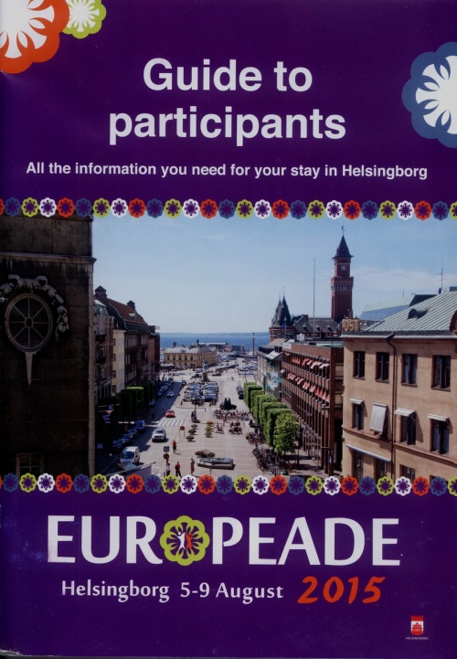 Europeade 2015 Helsingborg Guide to participants