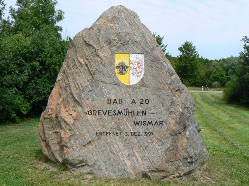 Dálnice A20 Grevesmühlen - Wismar - otevřena 3. prosince 1997